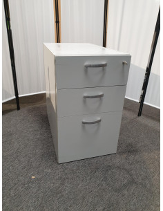 CAISSON HAUTEUR BUREAU GRIS CLAIR 2