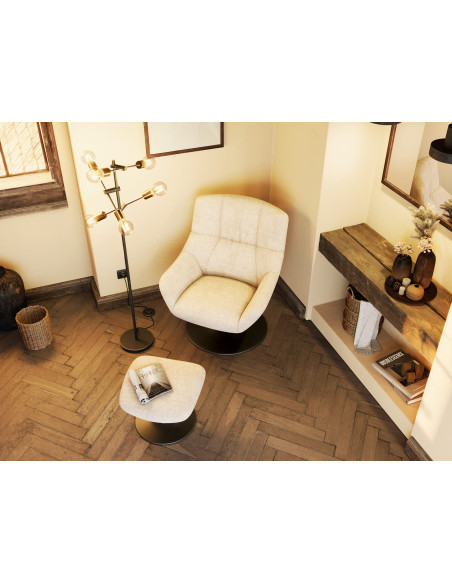 FAUTEUIL BILBAO + REPOSE PIED