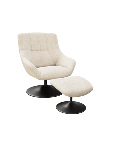 FAUTEUIL BILBAO + REPOSE PIED