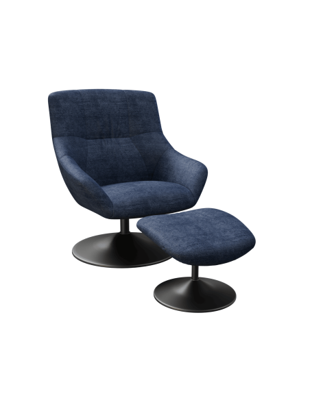 FAUTEUIL BILBAO + REPOSE PIED