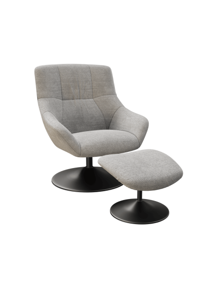 FAUTEUIL BILBAO + REPOSE PIED