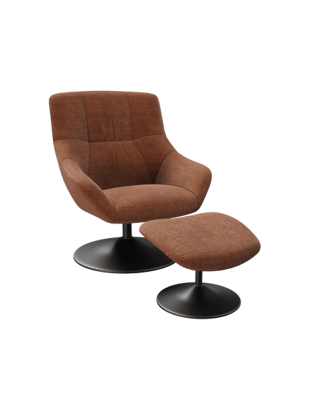 FAUTEUIL BILBAO + REPOSE PIED