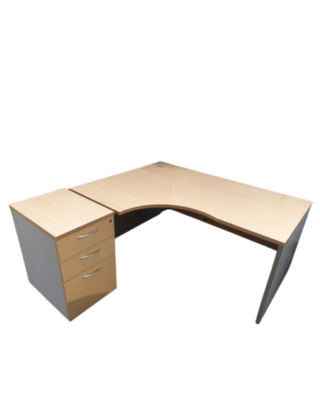 BUREAU AVEC CAISSON