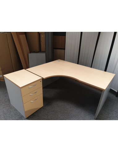 BUREAU AVEC CAISSON