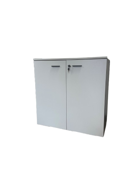 ARMOIRE BASSE GRIS CLAIR