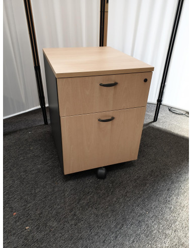 CAISSON BOIS 2 TIROIRS