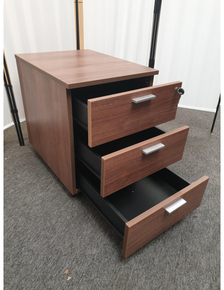 CAISSON BUREAU BOIS FONCE