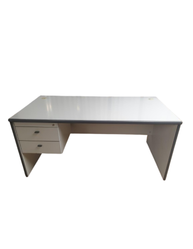 BUREAU CAISSON SUSPENDU GRIS