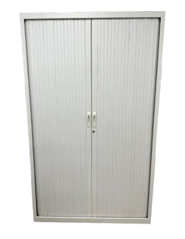 ARMOIRE HAUTE A RIDEAUX BLANCHE