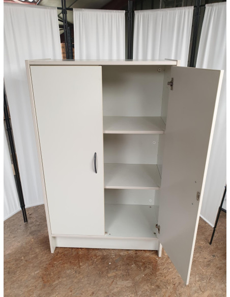 ARMOIRE MI-HAUTE BLANCHE