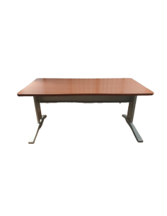 BUREAU DROIT PIEDS L METAL