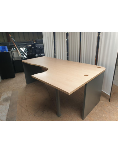 BUREAU COMPACT HETRE CLAIR