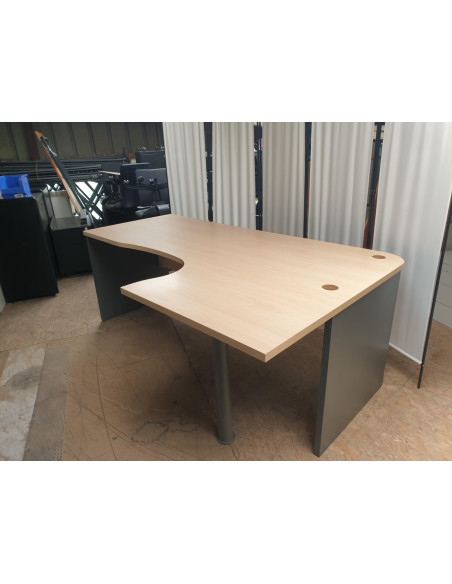 BUREAU COMPACT HETRE CLAIR
