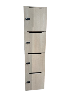 COLONNE DE 4 CASIERS