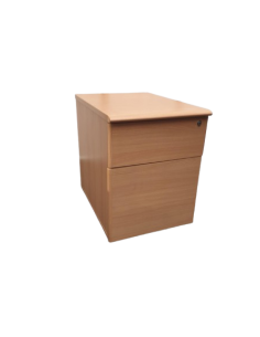 CAISSON 2 TIROIRS SUR ROULETTES