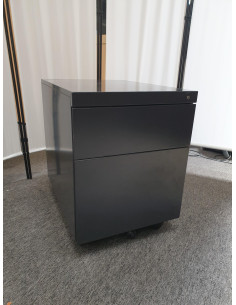 CAISSON 2 TIROIRS SUR ROULETTES 2