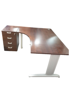 BUREAU ET CAISSON 4 TIROIRS