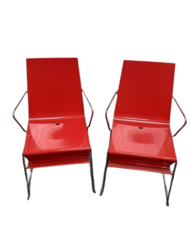 2 FAUTEUILS D'ATTENTE