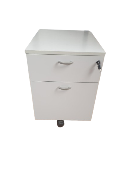 CAISSON GRIS CLAIR ET ARGENT