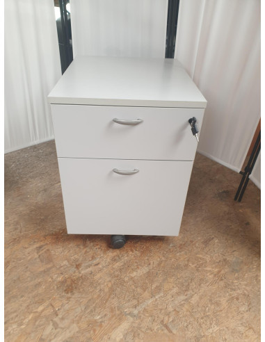 CAISSON GRIS CLAIR ET ARGENT