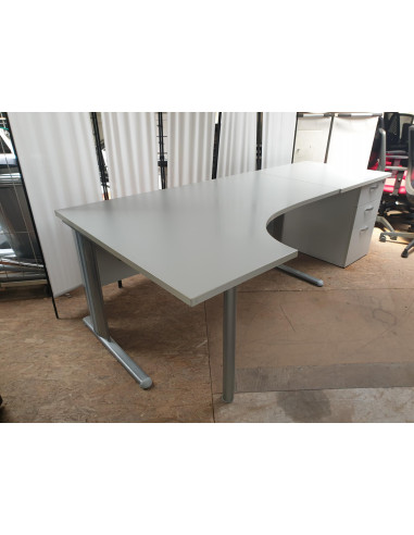 BUREAU COMPACT AVEC CAISSON