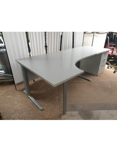 BUREAU COMPACT AVEC CAISSON