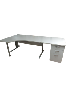 BUREAU COMPACT AVEC CAISSON