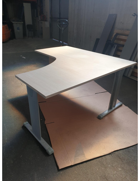 BUREAU COMPACT BOIS CLAIR