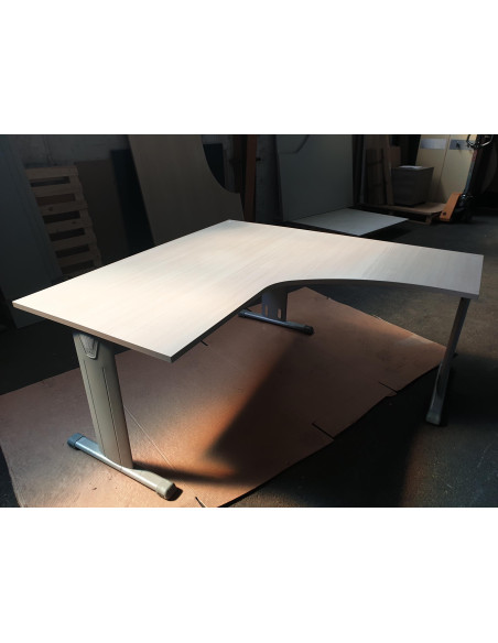 BUREAU COMPACT BOIS CLAIR