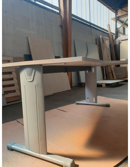 BUREAU COMPACT BOIS CLAIR