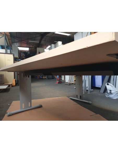 BUREAU COMPACT BOIS CLAIR