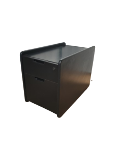 CAISSON BOIS NOIR 2T +DOSSIERS SUSPENDUS