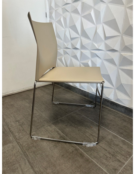 SIEGE VISITEUR POLYPRO BEIGE