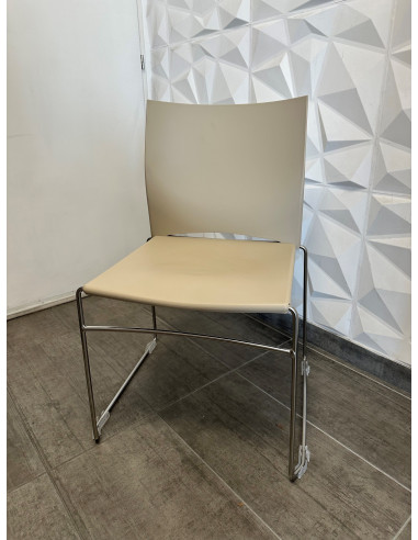 SIEGE VISITEUR POLYPRO BEIGE