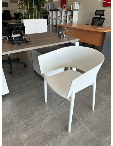 SIEGE ATTENTE/VISITEURS BLANC