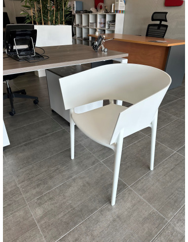 SIEGE ATTENTE/VISITEURS BLANC