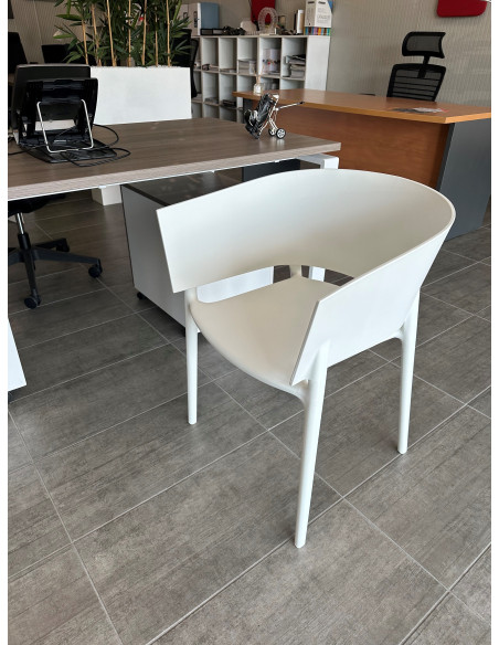 SIEGE ATTENTE/VISITEURS BLANC