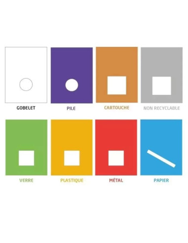 POUBELLE TRI SELECTIF TERACUB