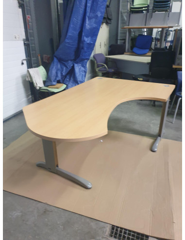 BUREAU COMPACT ARRONDI - seconde main - coloris...