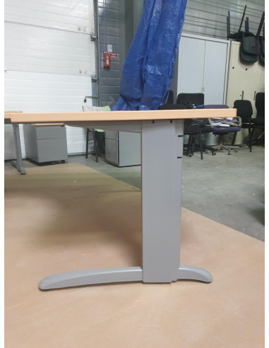 BUREAU D'ANGLE TON POIRIER - SECONDE MAIN -...