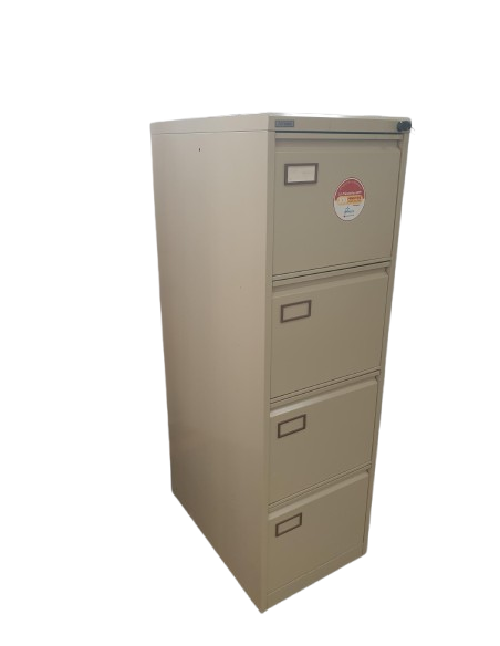 COLONNE RANGEMENT METALLIQUE BEIGE - seconde main - 3 ou 4 tiroirs pour dossiers suspendus