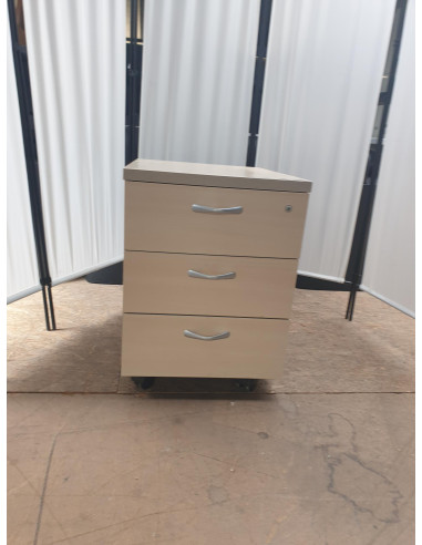 Caisson en mélaminé sur roulettes - seconde...