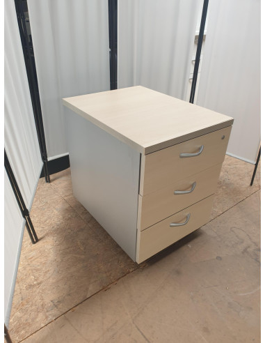 Caisson en mélaminé sur roulettes - seconde...