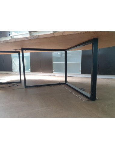 TABLE DE REUNION OVALE 10 PERSONNES - seconde...