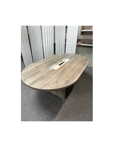 TABLE REUNION OVALE - seconde main - plateau et...