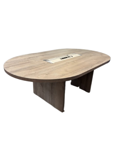 TABLE REUNION OVALE - seconde main - plateau et...