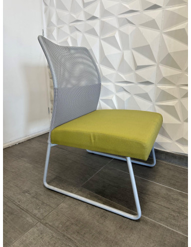 FAUTEUIL BAS LOUNGE - seconde main - assise...