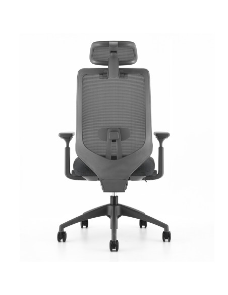 FAUTEUIL ERGONOMIQUE OWEN - mécanisme synchrone - translation d'assise précise - blocable 4 positions - accoudoirs 4D