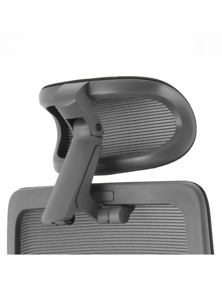 FAUTEUIL ERGONOMIQUE OWEN - mécanisme synchrone - translation d'assise précise - blocable 4 positions - accoudoirs 4D