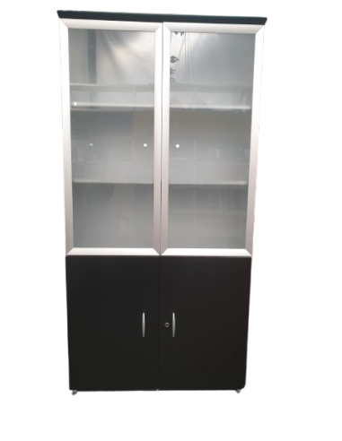 ARMOIRE HAUTE AVEC VITRINE - seconde main -...